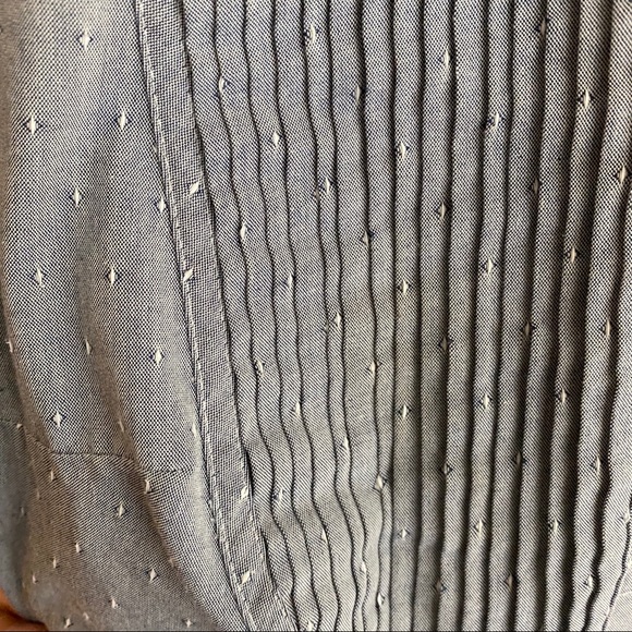 Urban Outfitters Blue Diamond Pattern Tunic Shirt Dress - Picture 3 of 4